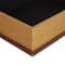 Faux Leather Geometric Woven Grid Book Storage Box Set